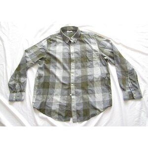 Men Narragansett Traders Cotton Flannel Button Up Long Sleeve Shirt Sz 2XL-MT177